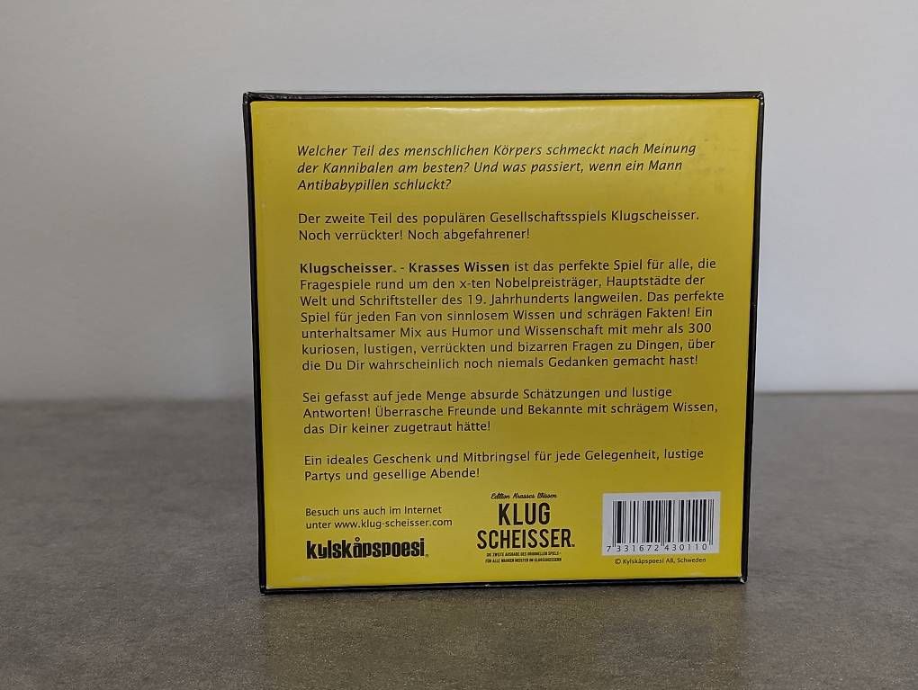 Giochi: Klugscheisser Partyspiel – Usato da Sempach venduto da Tornadoblaster 1