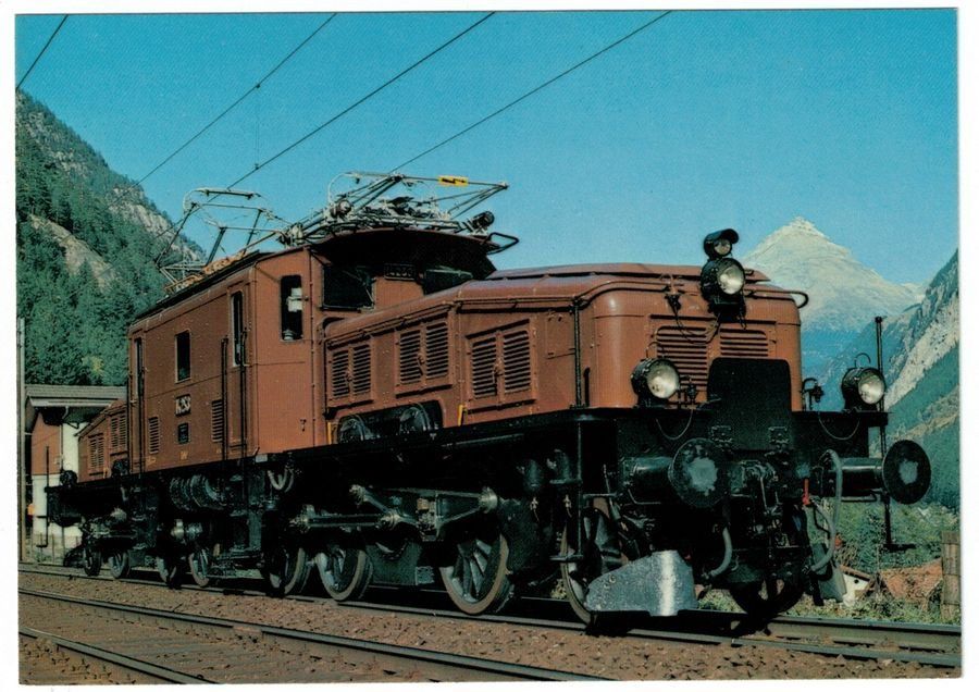 Cartoline postali: Güterzuglok Ce 6/8 II 14253 der SBB – Usato da Frauenfeld venduto da POML