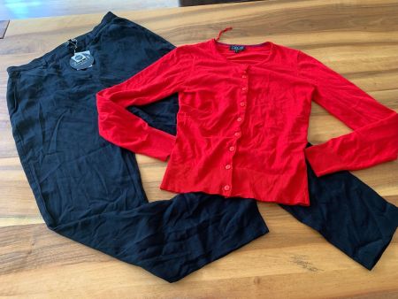 ZILCH Amsterdam edles rotes Jäckchen superweich Gr. S NEU