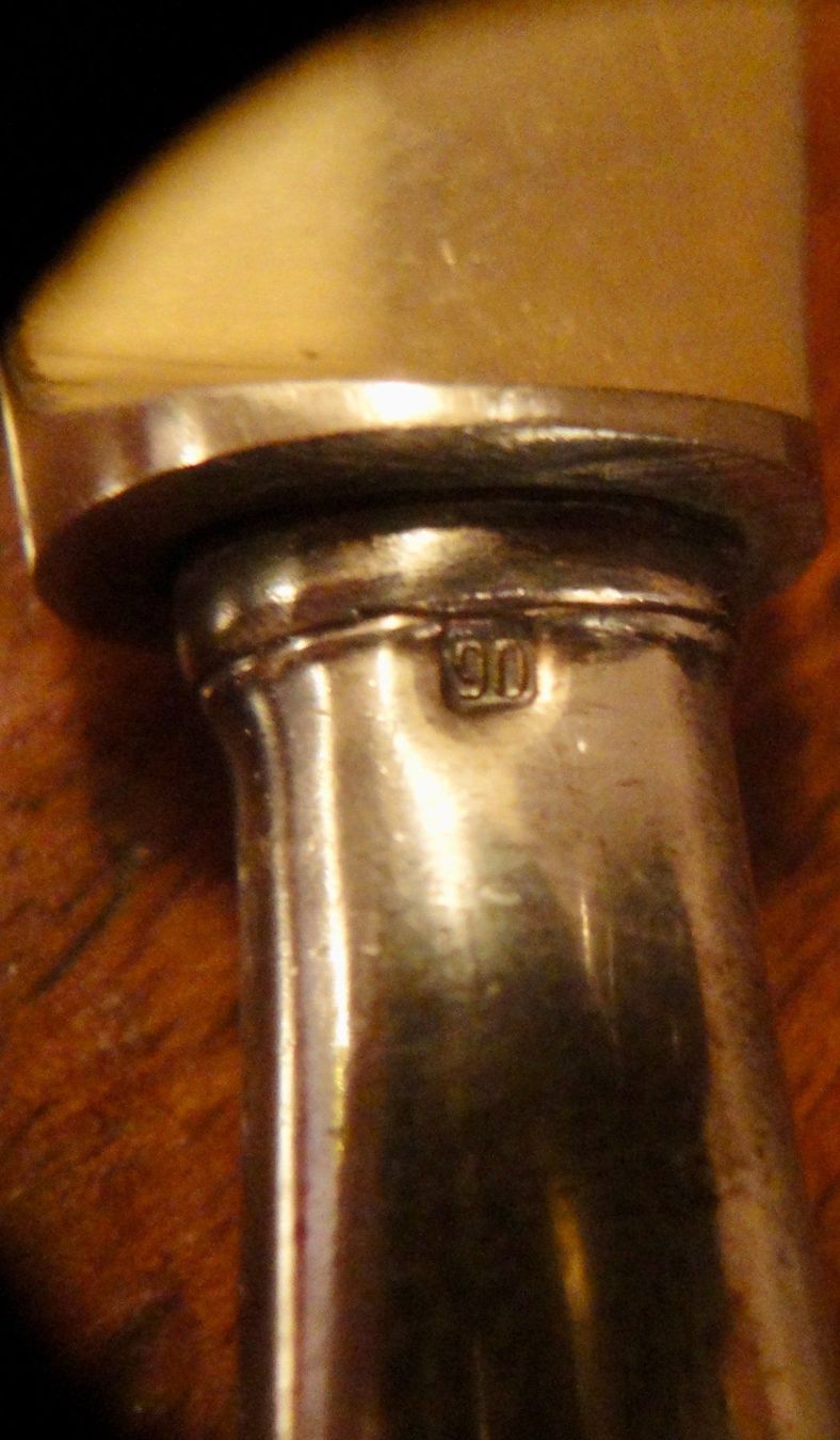 Posate: FISCHMESSER (VERSILBERT-GEPUNZT) – Usato da WÄDENSWIL venduto da katti01 3