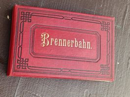 Antikes Photo Set / Brennerbahn - Ausgabe ca. 1900