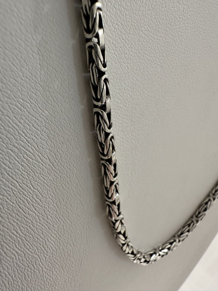 Catenine: Königs Kette Rund(65cm/4mm) – Nuovo e nell'imballaggio originale da Lenzburg venduto da BLNN 1