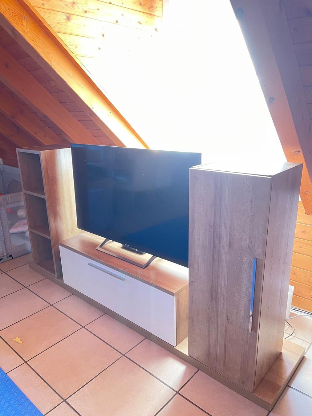 Mobili TV: Tv möbel wohnwand Medley riviera eiche – Nuovo (secondo la descrizione) da Rikon im Tösstal venduto da Dr.Nobody 3