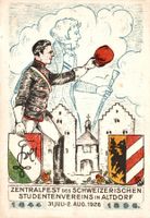 Zentralfest des Schweizerischen Studentenvereins in Altdorf