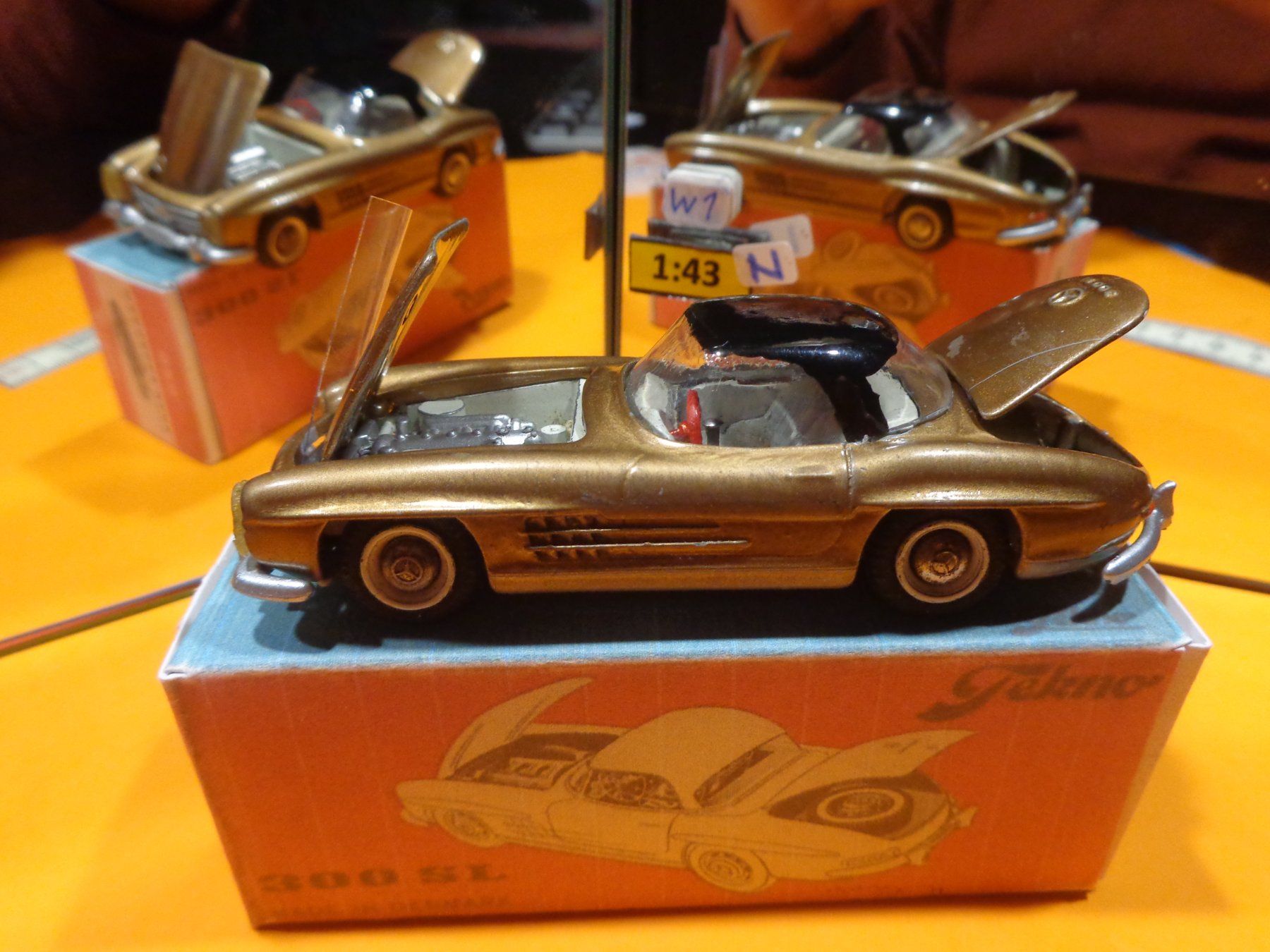Politoys Mercedes Benz 230 SL Ref 503 – Miniature Vintage à Collectionner