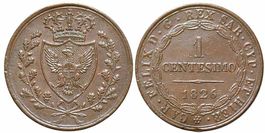 Italien, 1 Cent 1826 (1859), Bologna