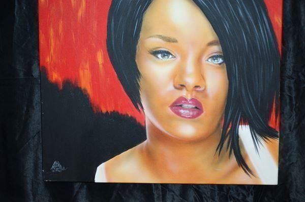 Gemälde: Airbrush auf Leinwand 3 Bilder – Gebraucht aus Stein AG von tom-woody 1