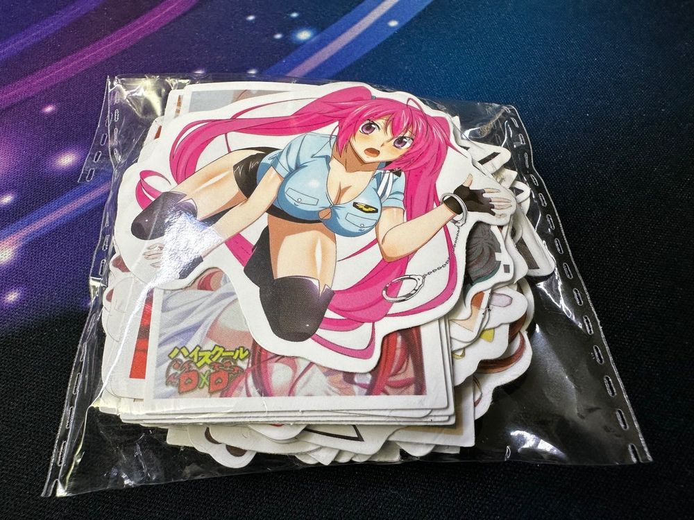 50 YoshitomoNara Aufkleber Anime Figur Vinyl Wasser Produktbild-Vorschau 2