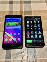 2x Android-Smartphones | Huawei Y6 II Compact & HTC One X