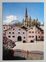 Dorfpartie in Scuol