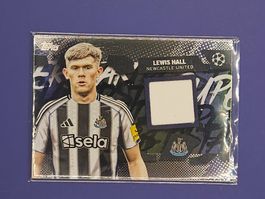 2025-26 Topps UCC Superstar Relic LEWIS HALL Newcastle