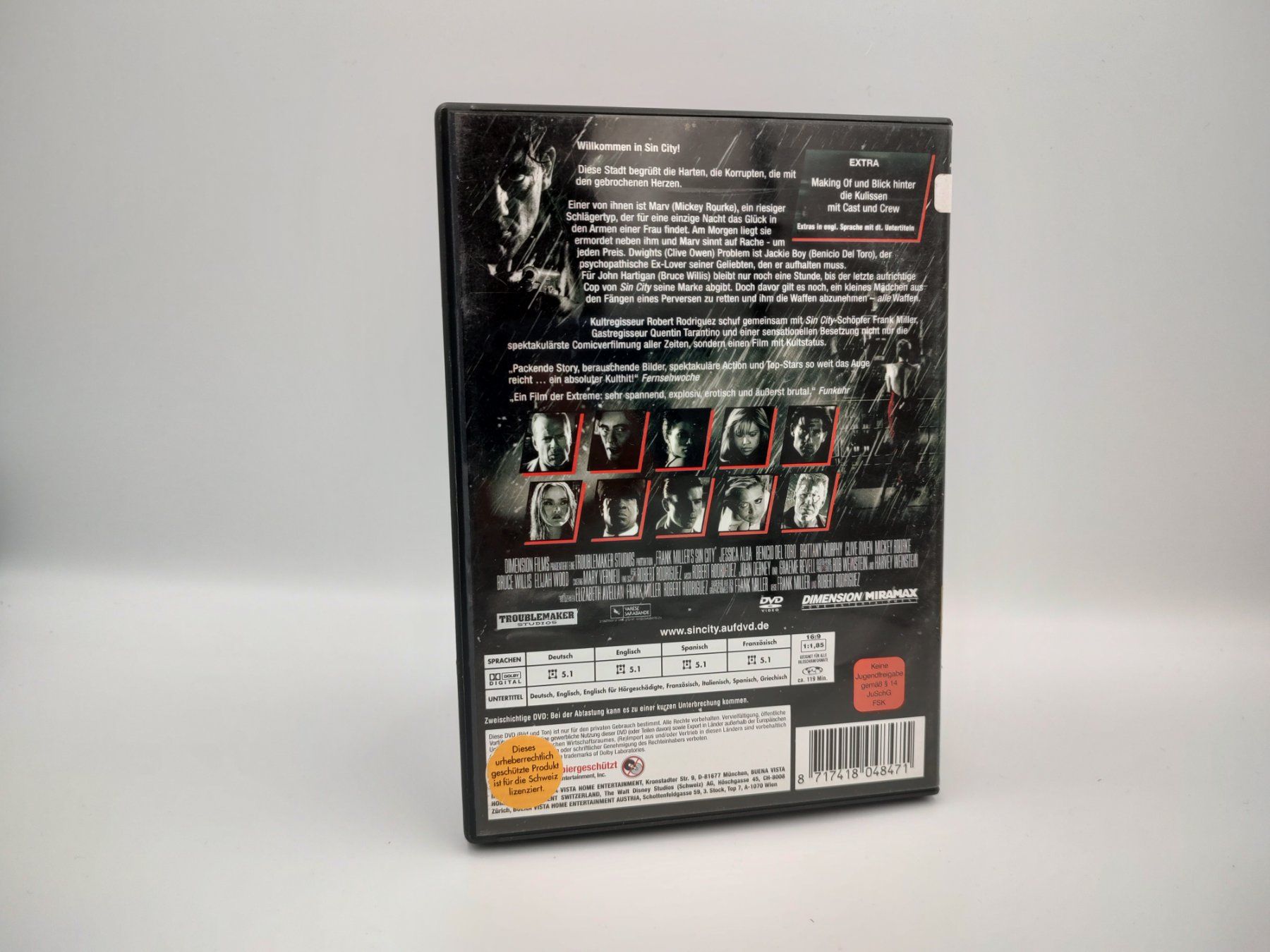 Tutti i DVDs: SIN CITY - Versand A-Post nur CHF 2.50! – Usato da Siblingen venduto da goodprice24 1