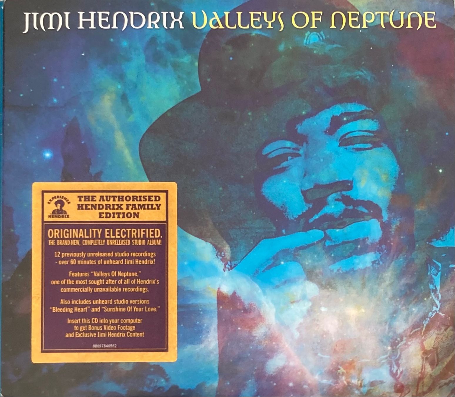 CDs: JIMI HENDRIX - VALLEYS OF NEPTUNE – Gebraucht aus Poliez-Pittet von Newtown-Records
