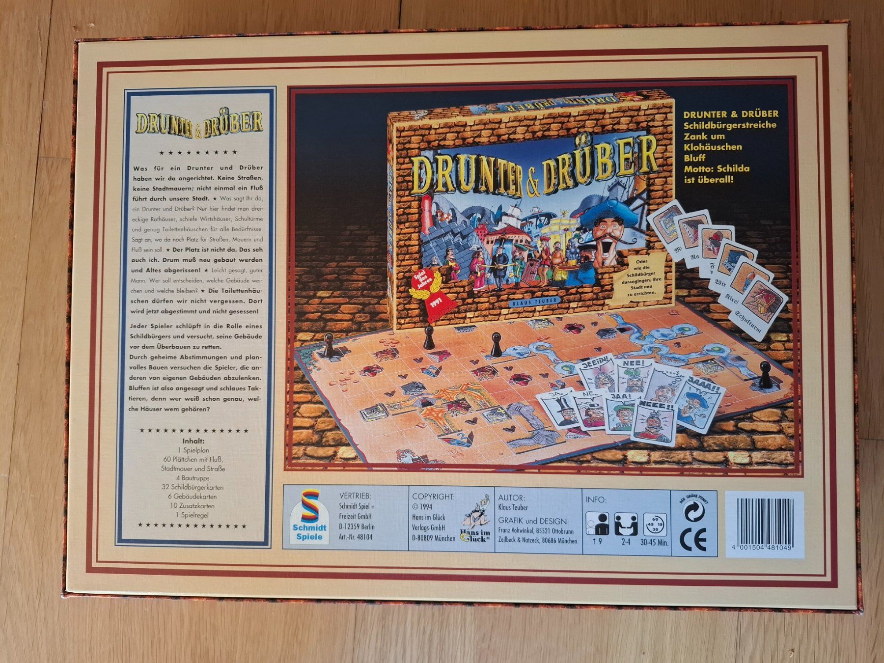Giochi: Drunter & Drüber neu – Nuovo (secondo la descrizione) da Basel venduto da Stastny 1