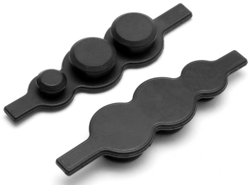 HPI #87043 - RUBBER CAP FOR GEAR BOX (2pcs) - SAVAGE X (Neuf avec ...