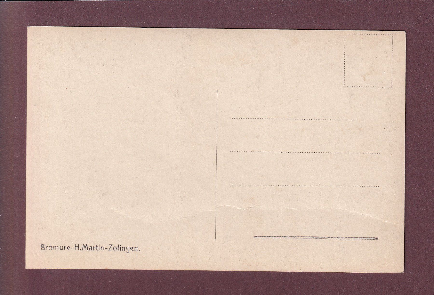 Ansichtskarten: HILTERFINGEN - Kirche – Gebraucht aus Pully von nicecards 1