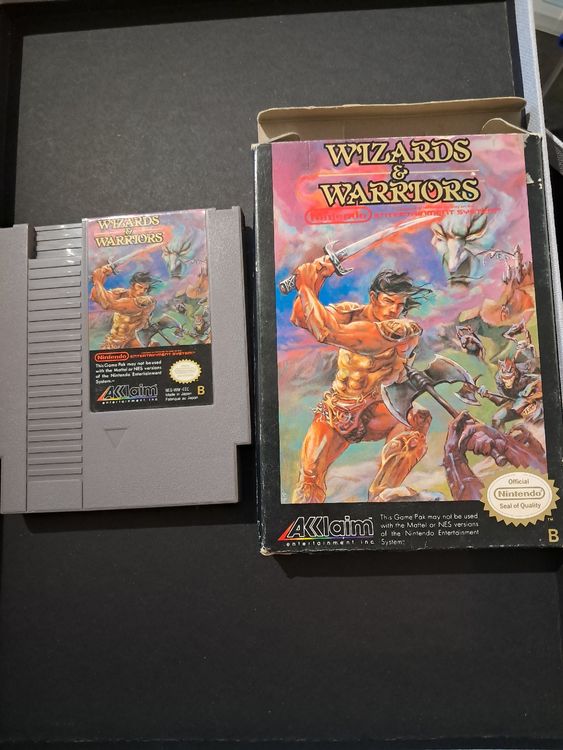 Giochi: Wizards & Warriors (NES, OVP) – Usato da Wallisellen venduto da Cyberfuexli 1