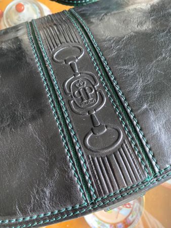 PRINCIPE Echtleder Umhängetasche Vintage Made in Italy