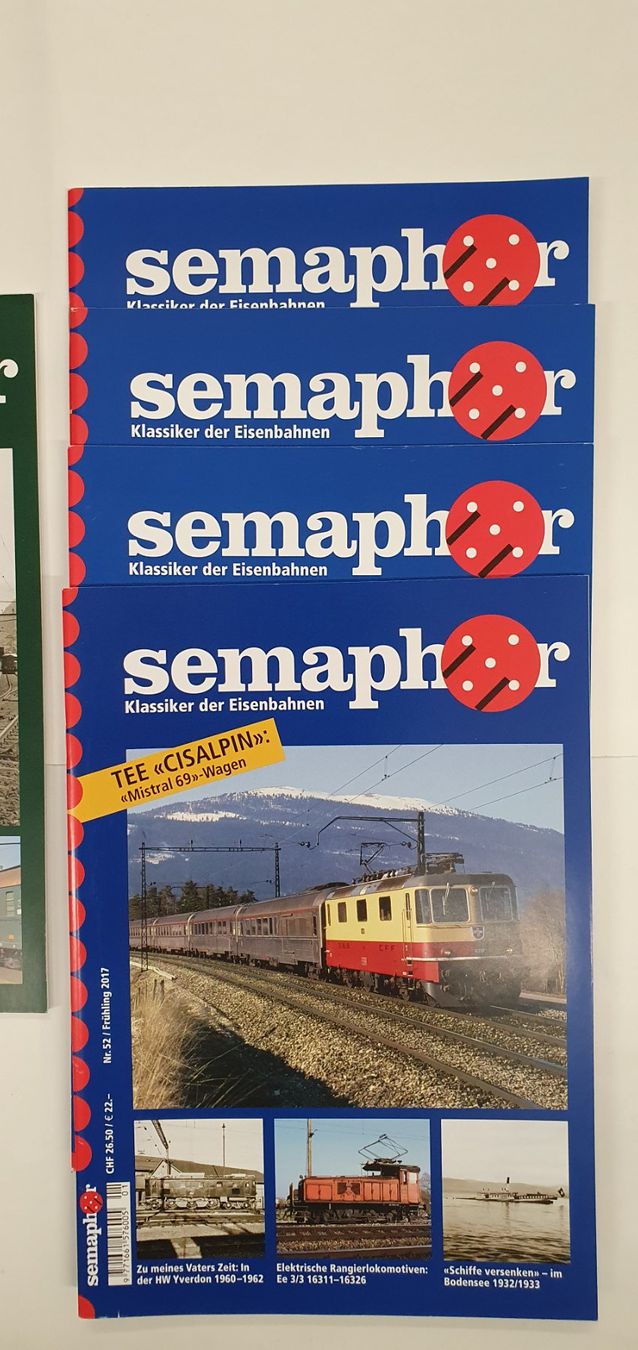 Riviste & Magazine: Semaphor 2017 (4Hefte) & Sonderausgabe 2017 – Usato da Würenlos venduto da jub_nd5j 1