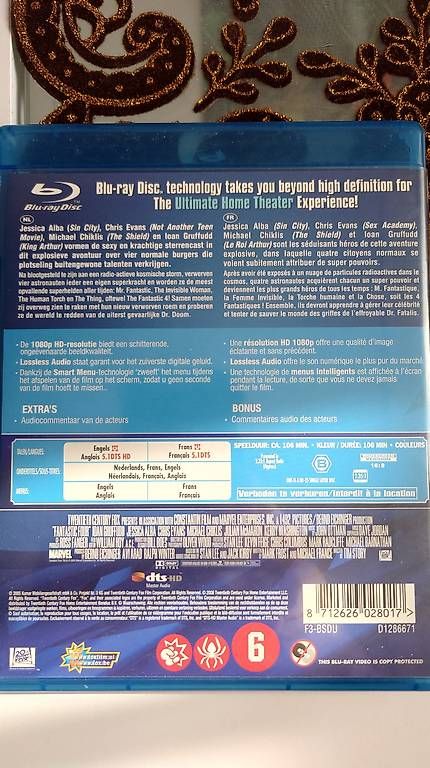 Tutti i DVDs: Fantastic 4 Blu-ray – Usato da Cugy VD venduto da Twinsen93 1