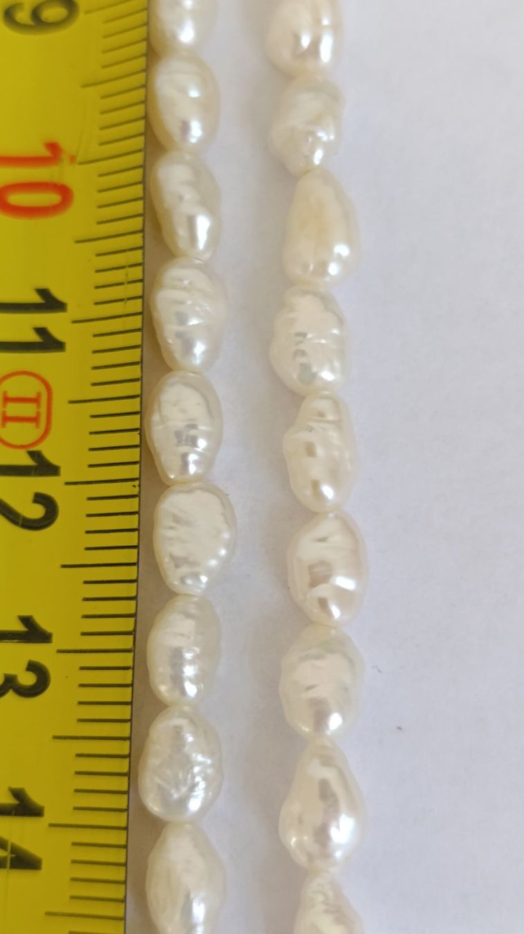 Ketten: Collier Perles Baroques & Fermoir Or 14K – Gebraucht aus Genève von EcrinVintage 8