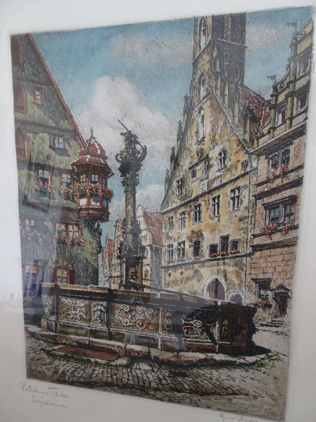 Foto & Immagini: Paul Sollmann - Original Radierung - signiert – Usato da Vitznau venduto da Mina60 4