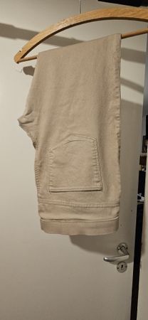 H&M Hose, beige, Grösse 44, Damen Hose, neuwertig