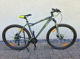 MTB mit 29" Räder gereinigt und gewartet. techn. optisch gut