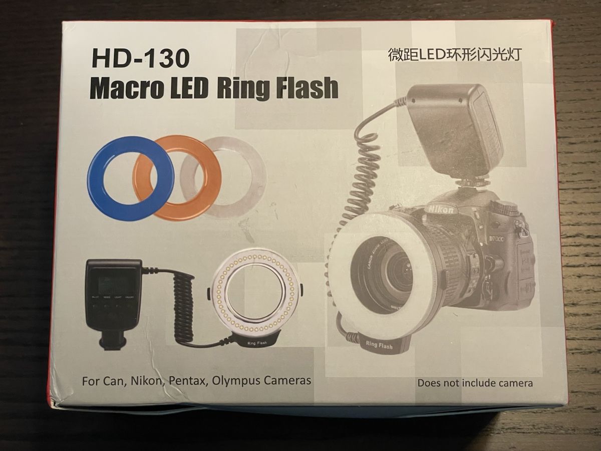 Blitze: HD-130 Macro LED Ring Flash for Canon, Nikon, Olympus! – Neu (gemäss Beschreibung) aus Münchwilen AG von fed_qj7w 2