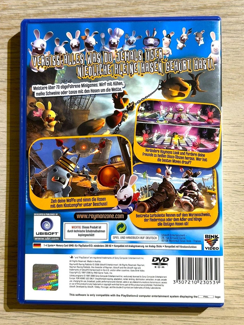 Sony Giochi: Rayman Raving Rabbids PS2 – Usato da St. Gallen venduto da Alpine.Arcade 1