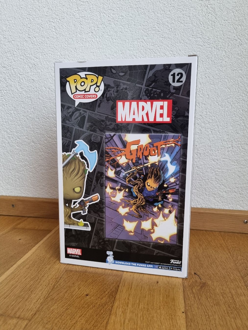 Funko Statuette: Funko POP! Comic Covers Marvel Groot Sammelfigur. – Nuovo e nell'imballaggio originale da Busswil TG venduto da Hugi_9_7 1