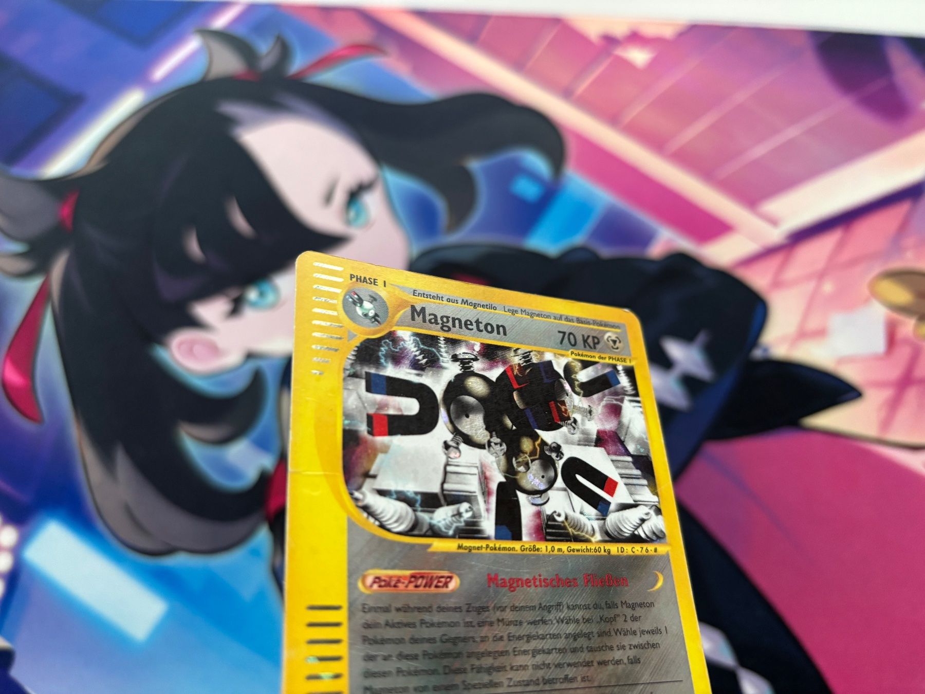 Pokémon Carte collezionabili: 2002 POKEMON Magneton Holo Aquapolis H16 – Usato da Wilen (Sarnen) venduto da Seeungeheuer 2