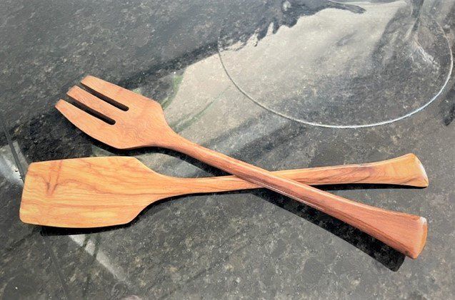 Set di posate: HoLz  SaLatbeSteCK – Usato da Winkel venduto da zeho 5