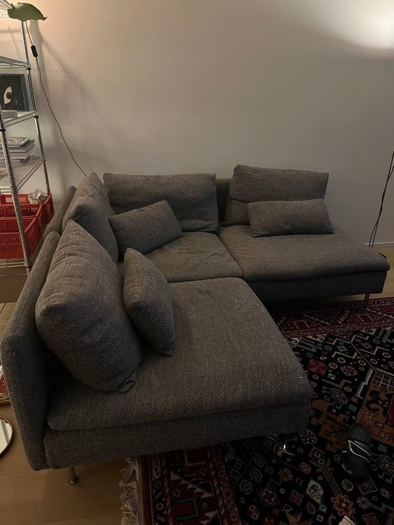 Ikea Sofas: SÖDERHAMN 3 Module ECKSOFA Grau – Gebraucht aus Winterthur von Lou_Be 3