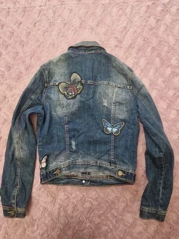 Giacche: Vintage Jeansjacke, originell, S – Usato da Coldrerio venduto da Theres2004 2