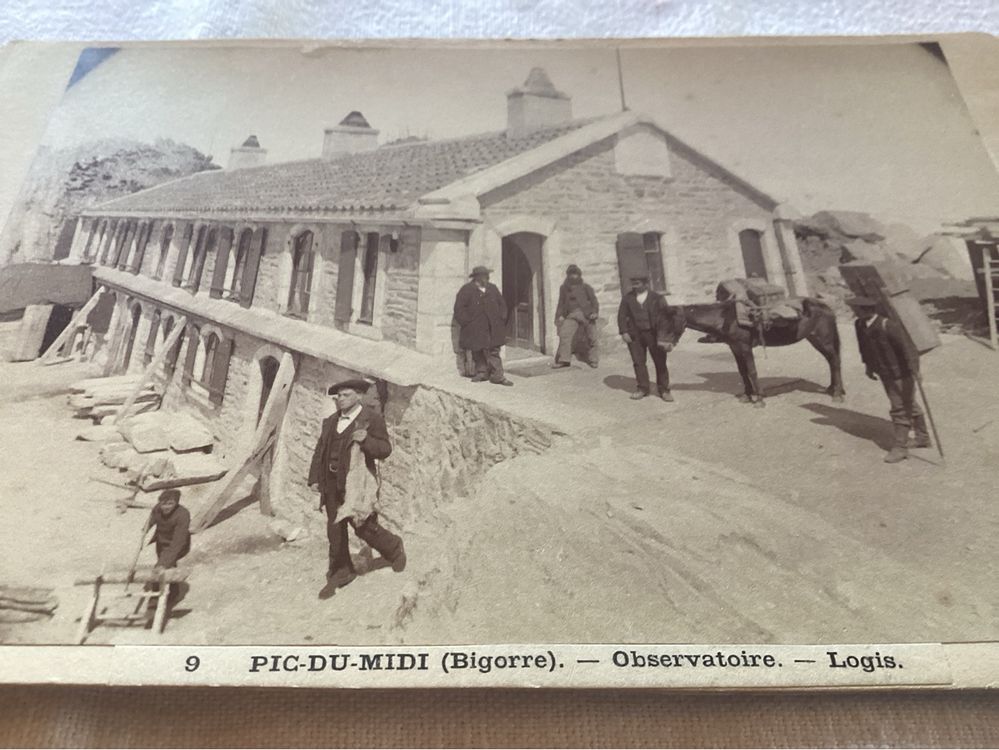 PIC DU MIDI BIGORRE PHOTOS ORIGINALE ANCIENNE 16 x 11