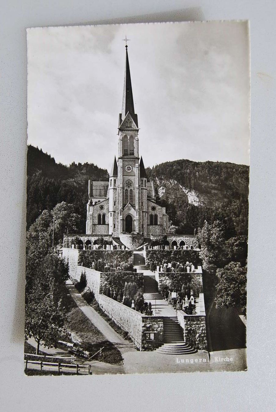 Cartes postales: AK Lungern, Kirche – D'occasion à Rüfenacht BE par Toro06