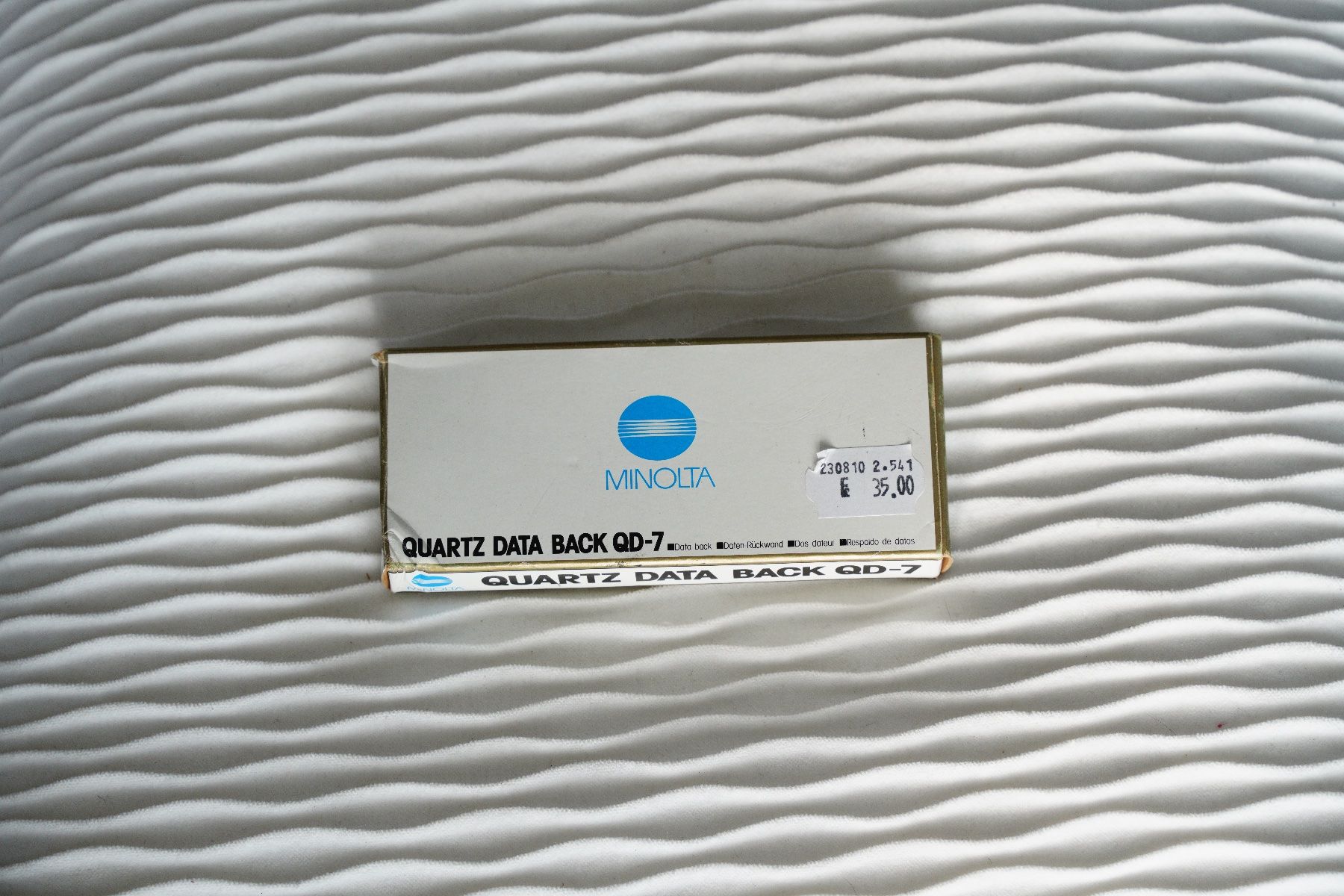 Minolta Fotocamera: Minolta kamerarückwand – Difettoso da Dagmersellen venduto da sim_zqh8