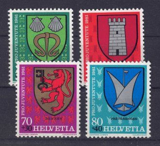Tous les timbres: PJ 1981, kompletter Satz postfrisch** – Neuf (Voir description) à Lupfig par lubor