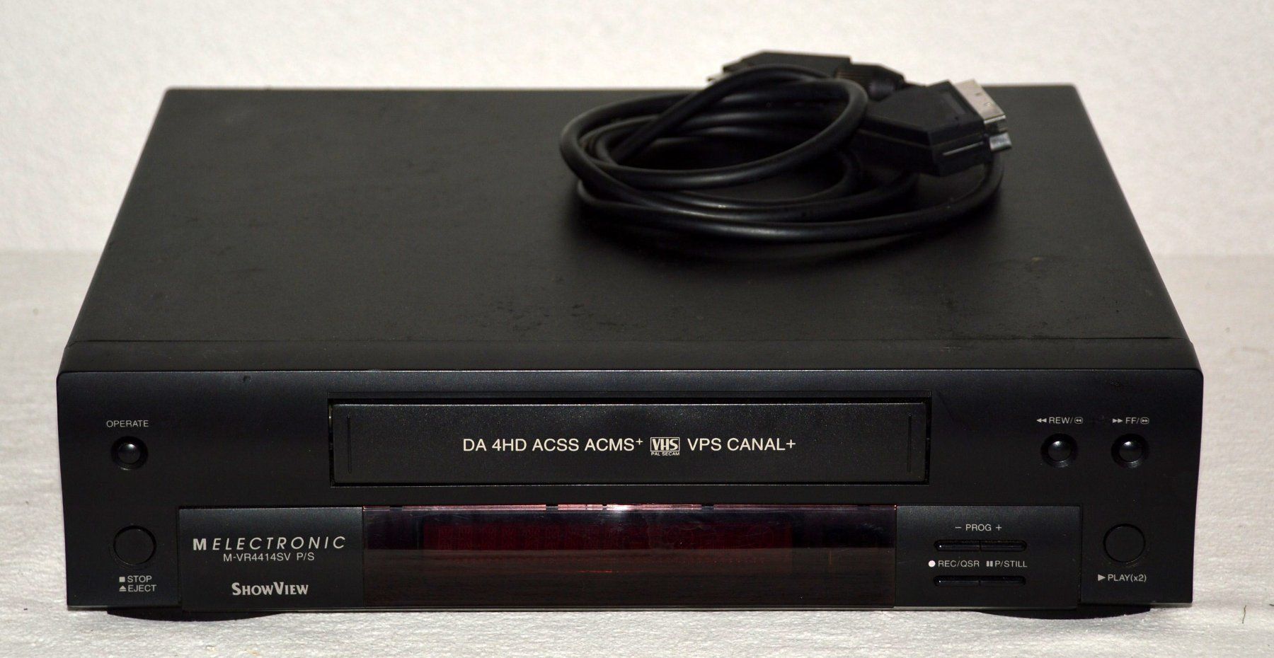 Aufnahmegeräte: Videorecorder / magnétoscope VHS Melectronic M-VR4414SV – Gebraucht aus Collonges von arashee 1