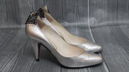 💞​ LINA MILES Vintage Pumps - 35 - Strass-Detail