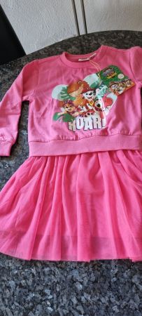Paw Patrol Kleid pink Grösse 98/104 neu