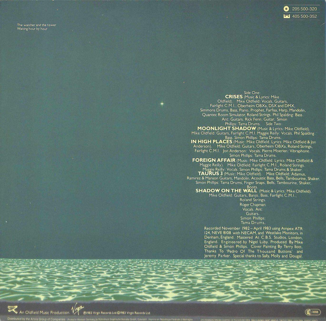 Dischi in vinile: LP: Mike Oldfield - Crises – Usato da Trimmis venduto da Dres2 1