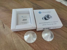 Silverette silver nursing cups