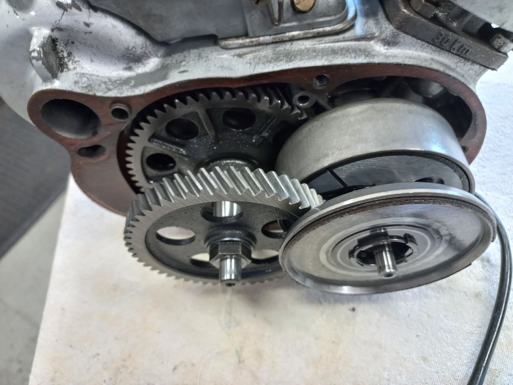 Sachs Mofas: Sachs Saxonette Motor Mod. 50/ AL – Defekt aus Welschenrohr von  4