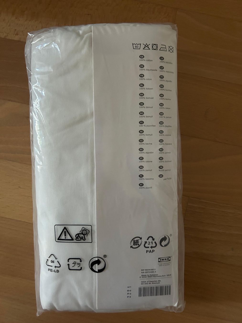 Ikea Biancheria da letto: IKEA DVALA Fitted Sheet 140x200cm White New – Nuovo e nell'imballaggio originale da Zürich venduto da doridora 1