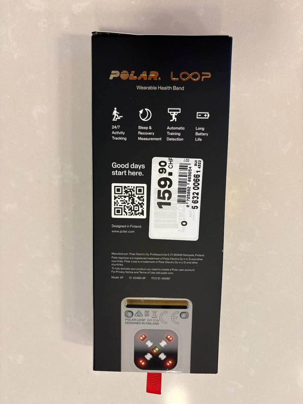 Polar Smartwatch: Polar Loop Fitnesstracker beige Top Zustand – D'occasion à Niederweningen par Daniela312 2
