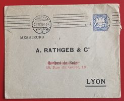 DEUTSCHLAND BAYERN MÜNCHEN POUR LYON FRANCE 1910