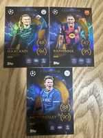 Fussballkarten: Haaland, Raphinha, McTominay Gladiator