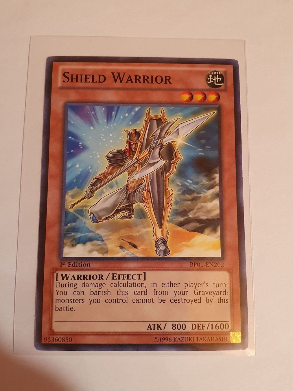 Yugioh Carte collezionabili: Yugioh Shield Warrior First Edition TCG – Usato da Oberdorf BL venduto da BaldenEagle